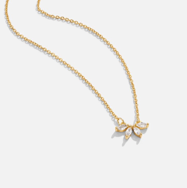 Ellery Canberra™ - Brielle | Omelia Crystal Leaf Necklace