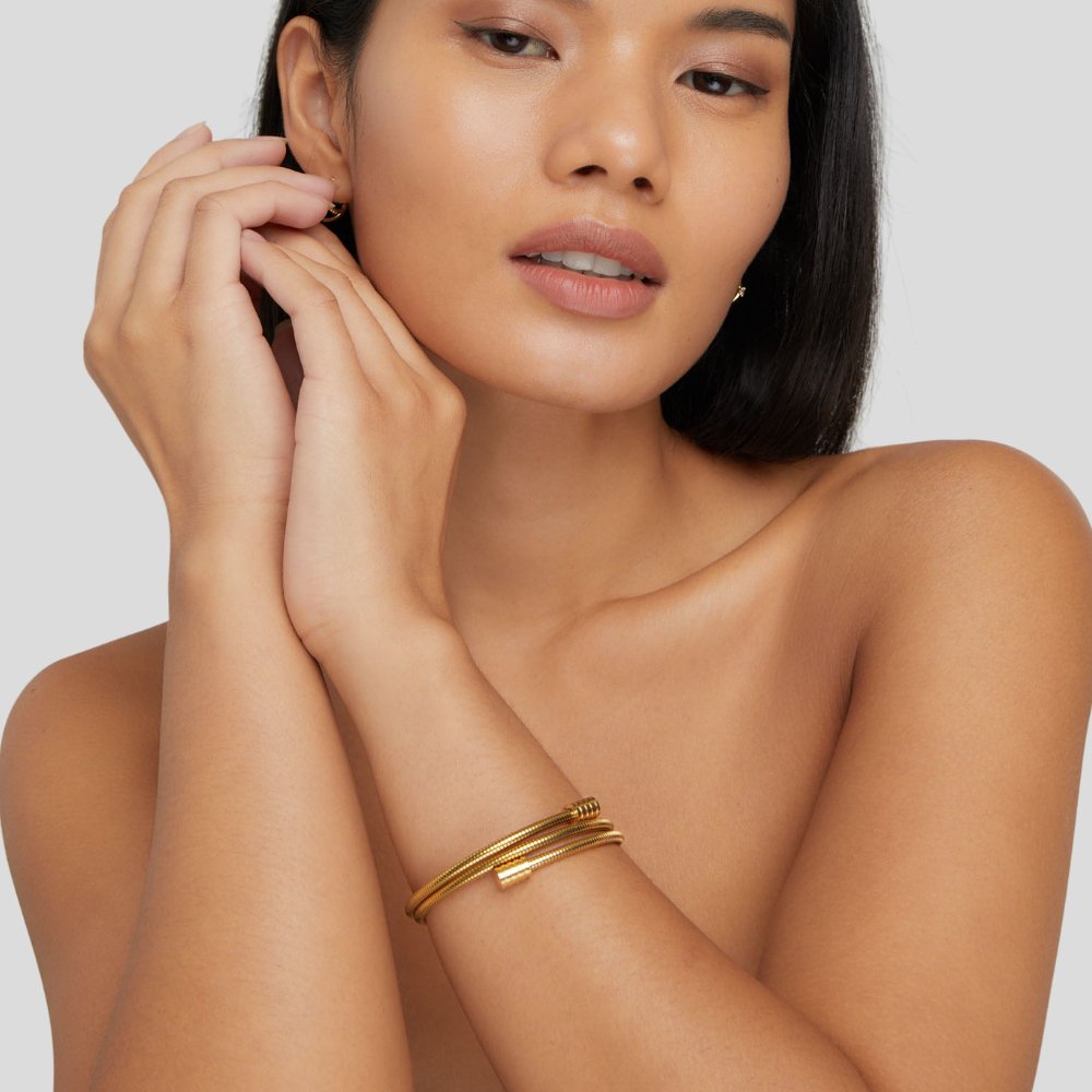 Ellery Canberra™ - Sadie | Twisted Gold Bracelet