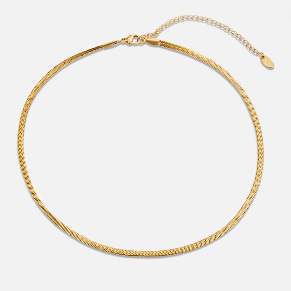 Ellery Canberra™ - Tatum | Snake Chain Gold Necklace